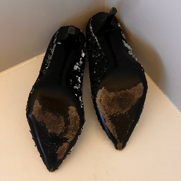 Louis Vuitton Black Sequin Heel (Size 8.5) - Picture 8 of 8